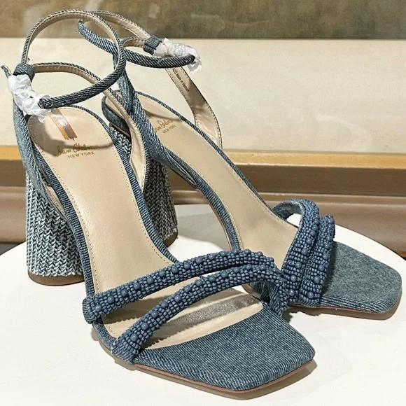 🌸 SAM EDELMAN 🌸 Kia Beads Size: 7 - Picture 8 of 13